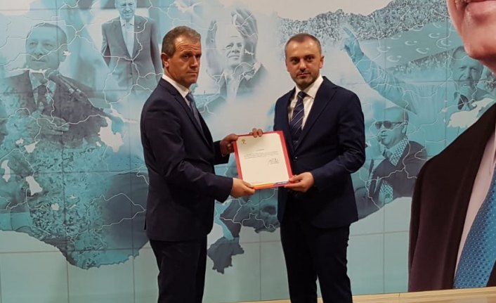 AK Parti Ovacık İlçe Başkanlığına Ahmet Şahin atandı