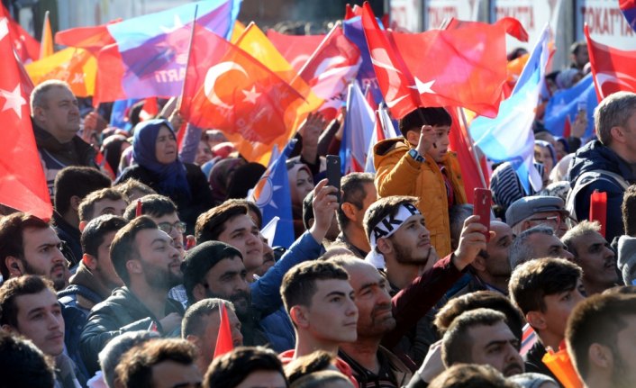 AK Parti'nin Tokat mitingi