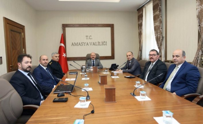 Amasya'da asayiş toplantısı