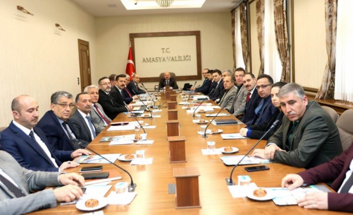 Amasya'da bağımlılıkla mücadele toplantısı