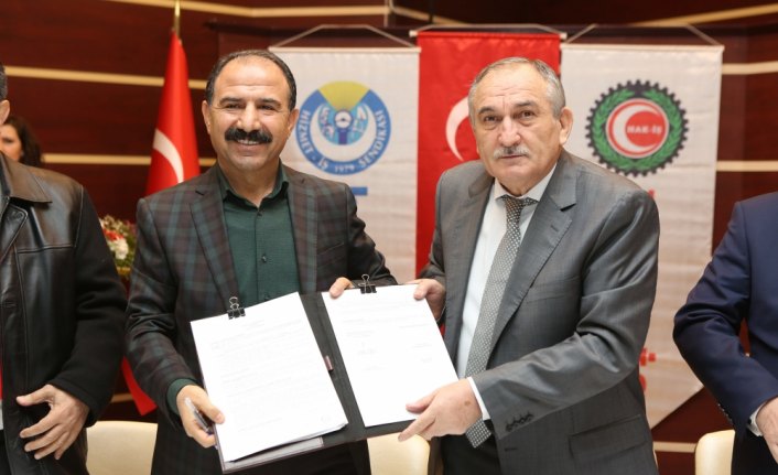 Bolu Belediyesi ile Hizmet-İş Sendikası arasında TİS imzalandı