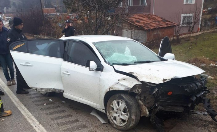 Eskipazar'da trafik kazası: 4 yaralı