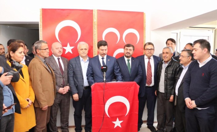 Giresun'da AK Parti'den MHP'ye ziyaret