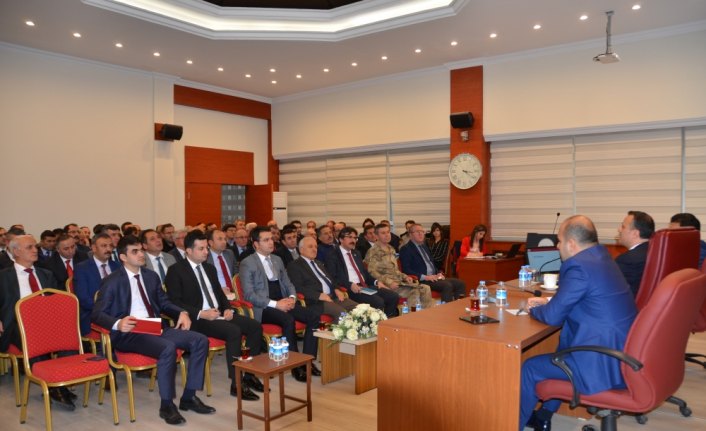 Gümüşhane'de eğitimde değerlendirme toplantısı