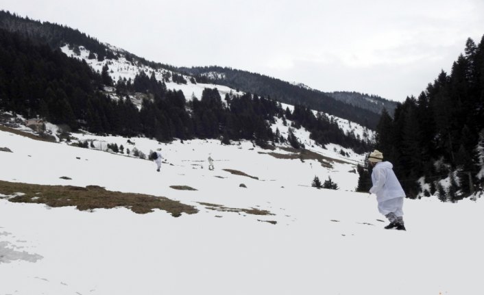 Gümüşhane'de terör örgütüne yönelik kış operasyonları
