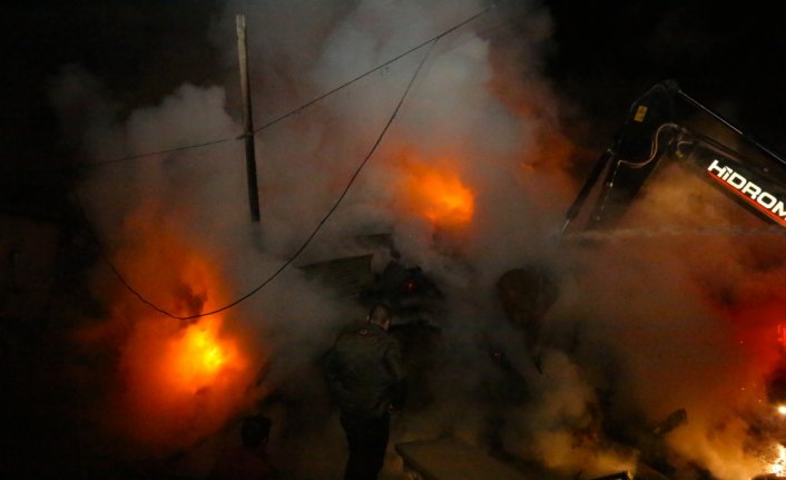 GÜNCELLEME - Bayburt'ta yangın