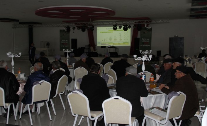 Havza'da çiftçilere bilgilendirme