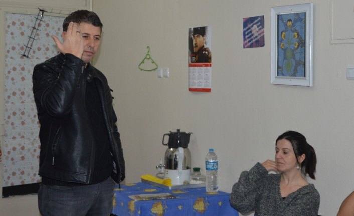 Havza'da işaret dili kursları devam ediyor