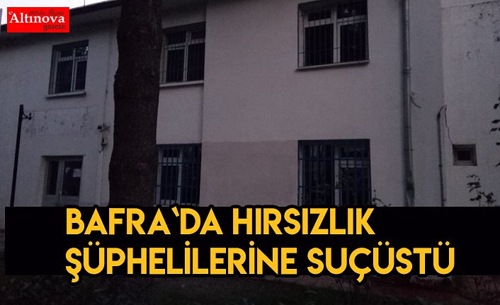 Hırsızlık şüphelilerine suç üstü