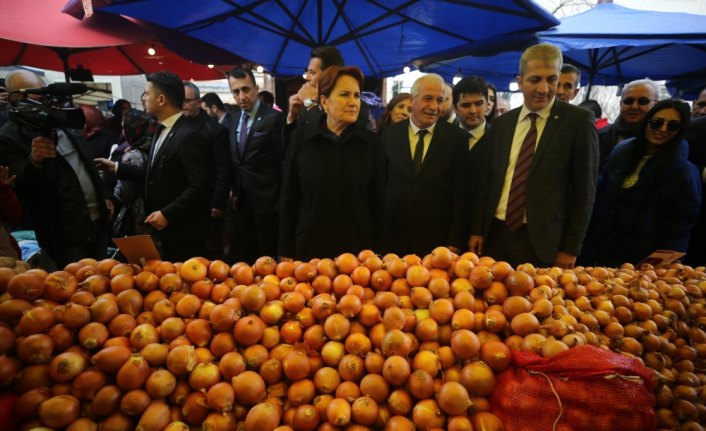İYİ Parti Genel Başkanı Meral Akşener, Düzce'de