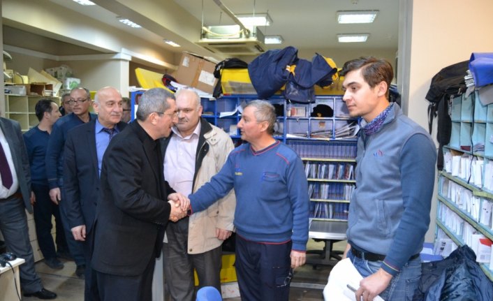Karabük Belediye Başkanı Vergili'den ziyaretler
