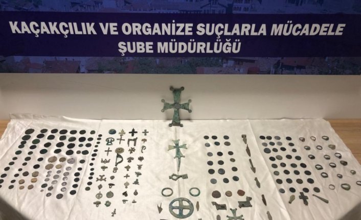 Karabük'te tarihi eser operasyonu