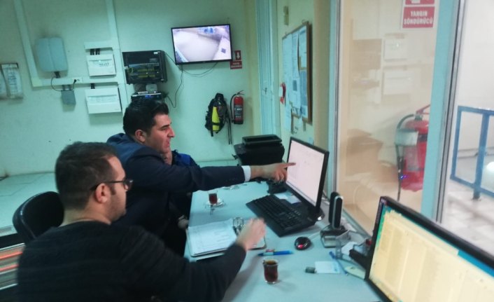 Kaymakam Doğan HES'te incelemelerde bulundu