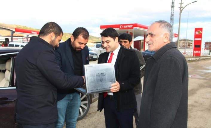 Kaymakam Yenidünya yol kontrolüne katıldı