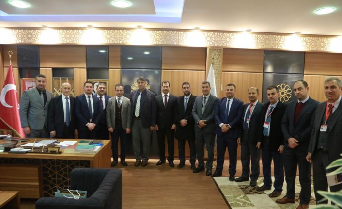 Kerkük Üniversitesi heyeti KBÜ'yü ziyaret etti