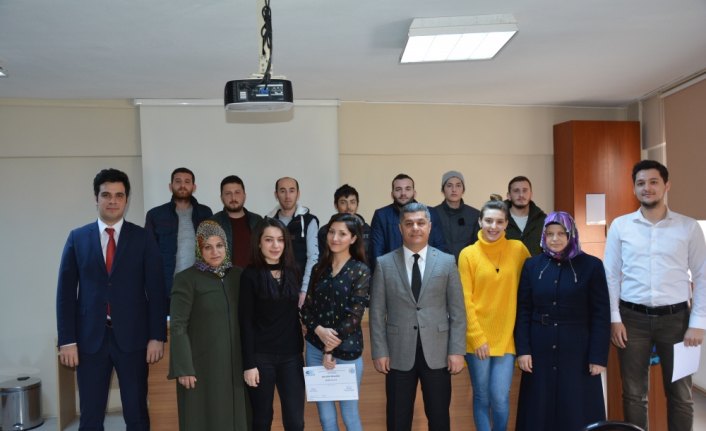 KOSGEB Girişimcilik Kursu sertifika töreni