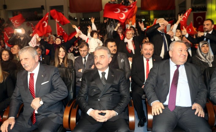 MHP Amasya'da belediye başkan adaylarını tanıttı