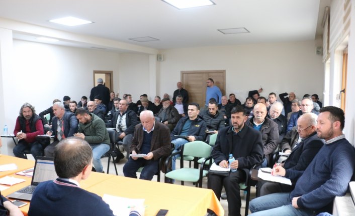 Mudurnu'da orman ürünleri ihale ile satıldı