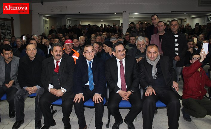 MUSTAFA DEMİR AVCILARLA BİR ARAYA GELDİ