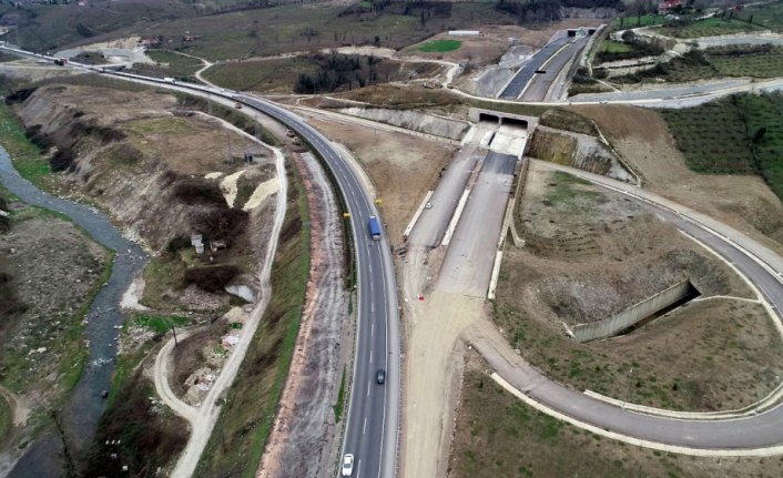Ordu Çevre Yolu projesinde sona doğru