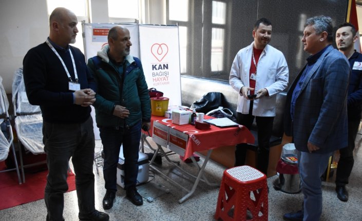 Ordu emniyetinden kan bağışı