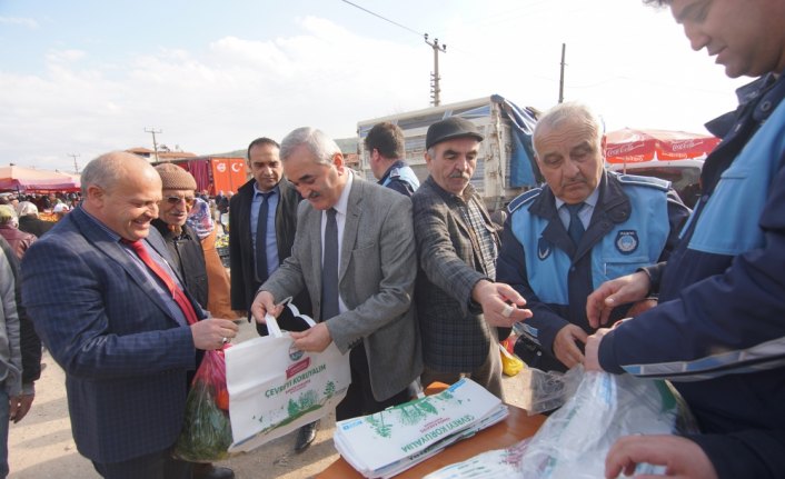 Osmancık Belediyesi 8 bin bez çanta dağıtacak