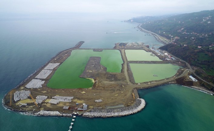 Rize-Artvin Havalimanı'nın yüzde 22'si tamamlandı