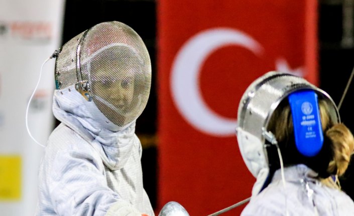 Samsun'da Açık Eskrim Turnuvası sona erdi