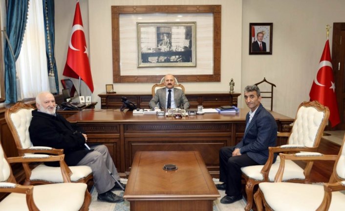 Şehit ailelerinden Vali Varol'a ziyaret