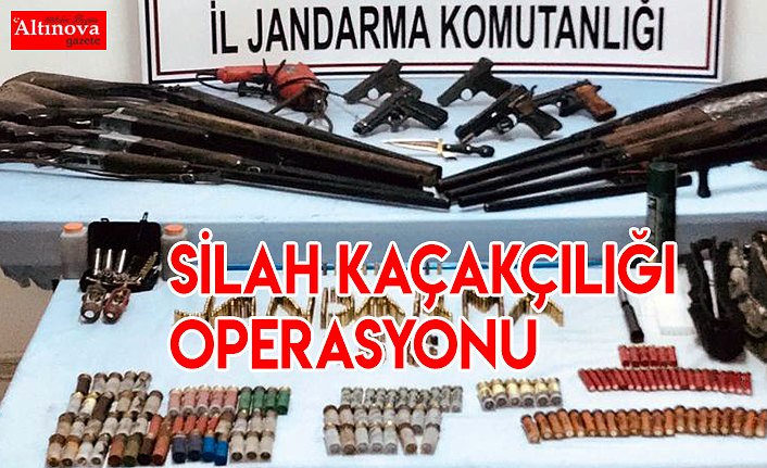 Silah kaçakçılığı operasyonu