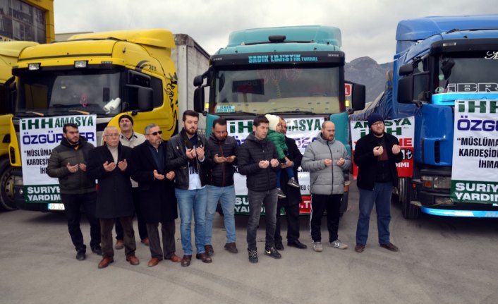 Suriye'deki ihtiyaç sahiplerine insani yardım