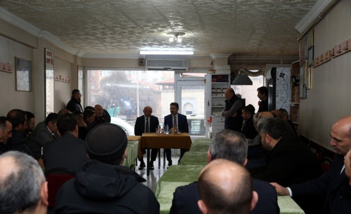 Tokat Belediye Başkanı Eroğlu, esnafla buluştu