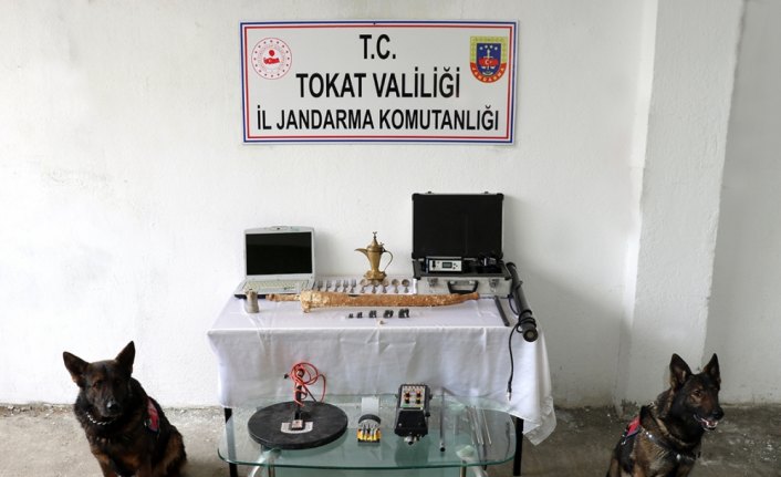Tokat'ta tarihi eser kaçakçılığı operasyonu