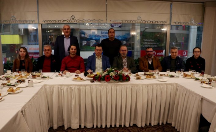 Trabzon Sağlık Müdürü Usta, basınla buluştu