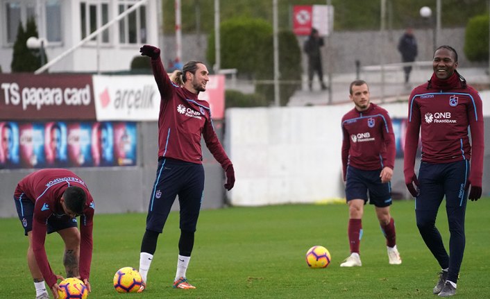 Trabzonspor, MKE Ankaragücü maçı hazırlıklarını tamamladı