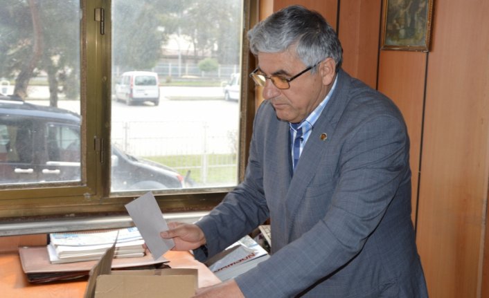 Türkiye Muhtarlar Derneği Havza Şubesinde Turguter güven tazeledi