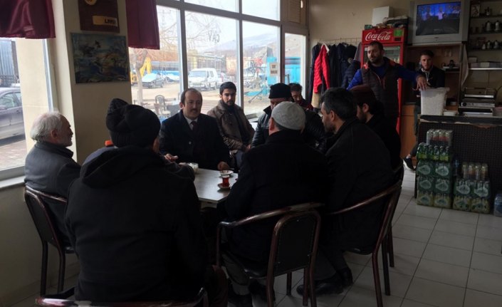 Vali Pehlivan'dan esnaf ziyareti