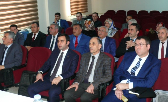 Yeşilyurt'ta projeler değerlendirme toplantısı yapıldı