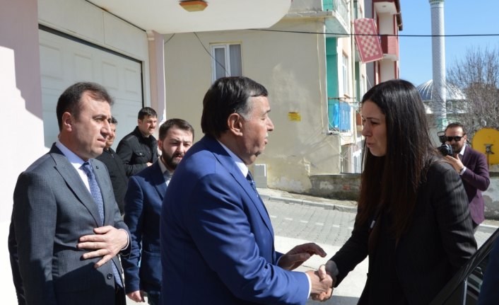 AK Parti Genel Başkan Yardımcısı Çiğdem Karaaslan'dan taziye ziyareti