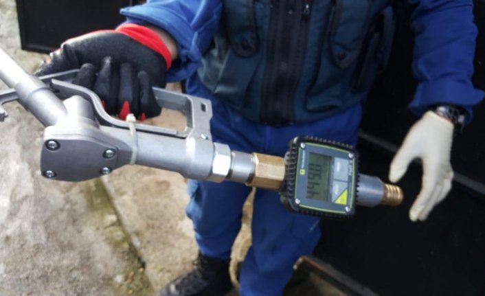 Artvin'de kaçak mazot operasyonu