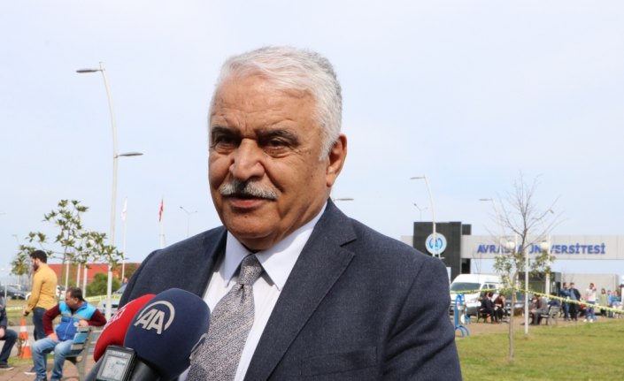 Avrasya Üniversitesi yerleşkesindeki yangın