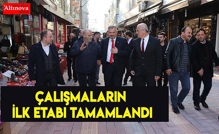 ÇALIŞMALARIN İLK ETABI TAMAMLANDI