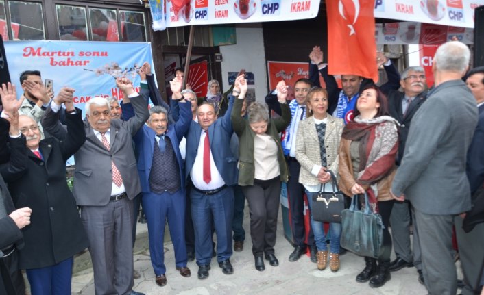 CHP Hanönü seçim bürosu açıldı