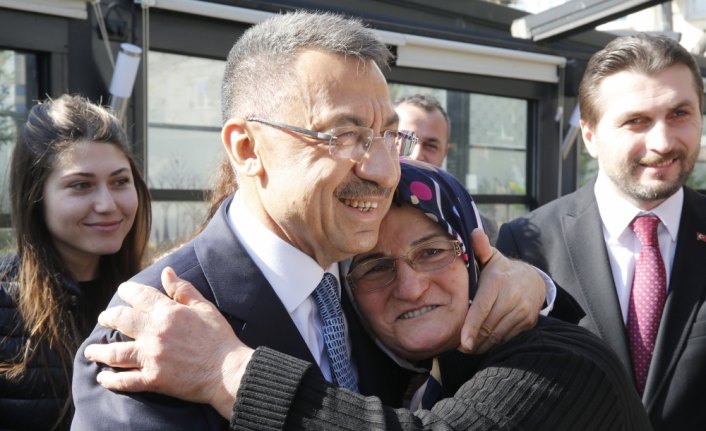 Cumhurbaşkanı Yardımcısı Oktay Sinop'ta