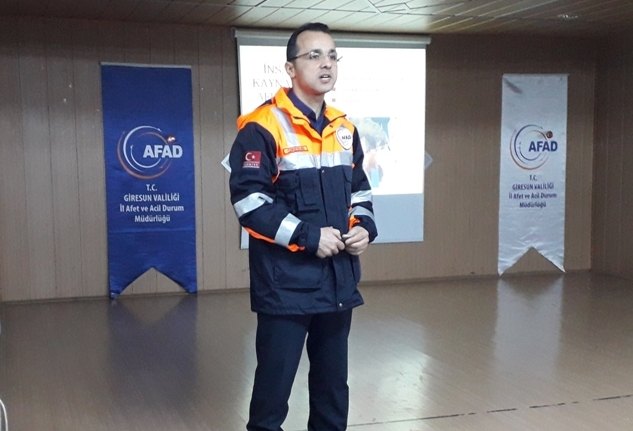 Doğankent'te deprem ve yangın tatbikatı yapıldı