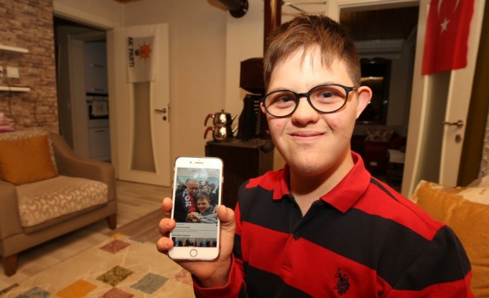 Down sendromlu Muhammet 