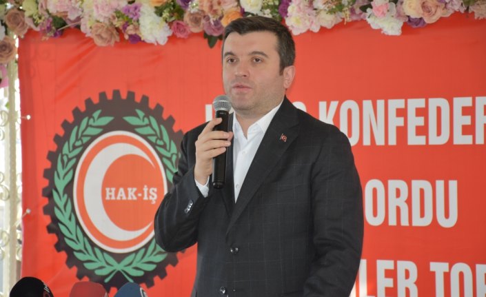 Hak-İş Konfederasyonu Ordu Temsilciler Toplantısı