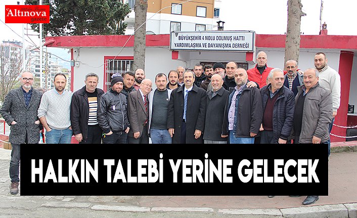 HALKIN TALEBi YERiNE GELECEK
