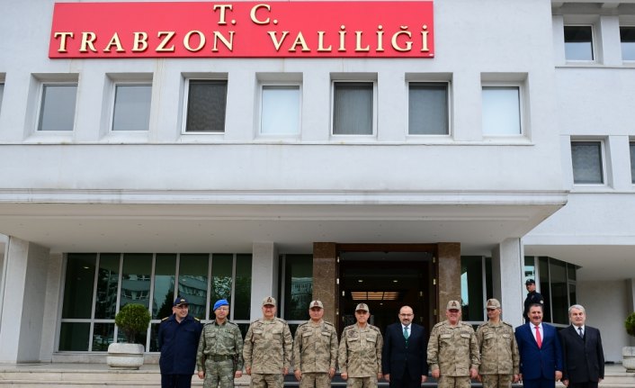 Jandarma Genel Komutanı Orgeneral Çetin Trabzon'da