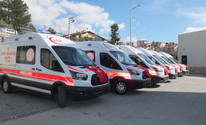 Karabük'e 6 yeni ambulans